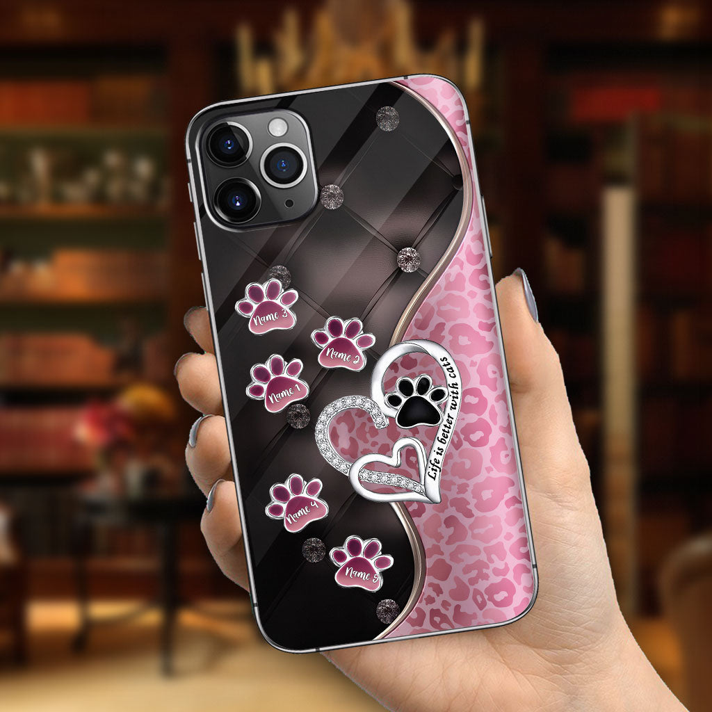 Maman Chat - Étui de téléphone personnalisé pour chat