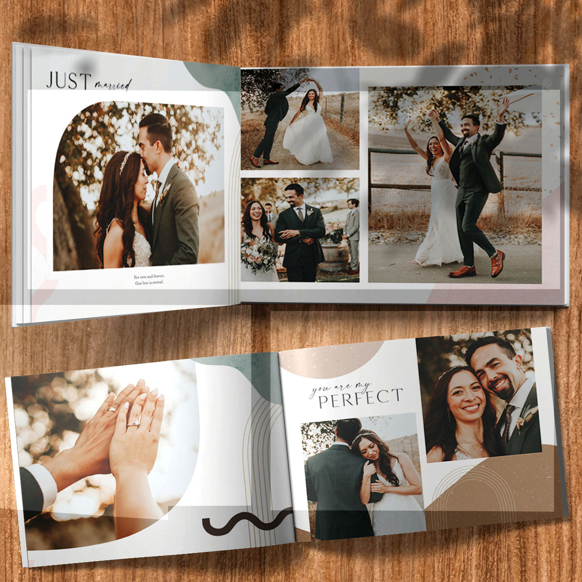 Happy Holidays Photo Collage - Personalized QR Greeting Card