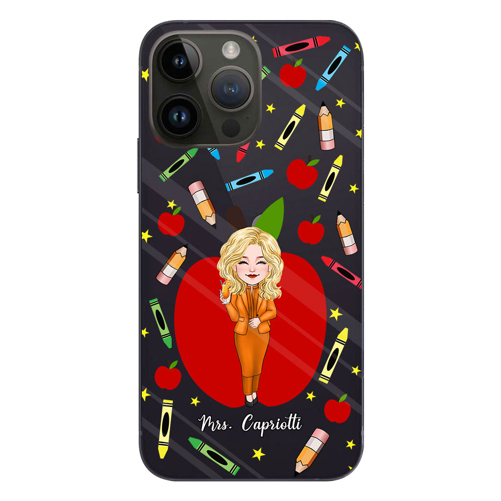 Thank You Teacher - Personalized Teacher Clear Phone Case